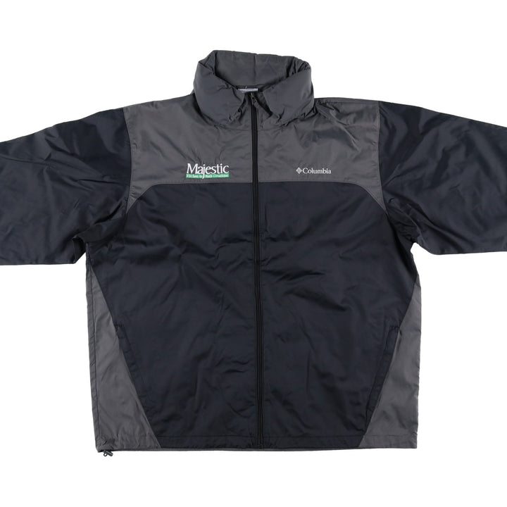 Columbia Nylon Jacket, Men's XL Nylon black type Vintage Second Hand