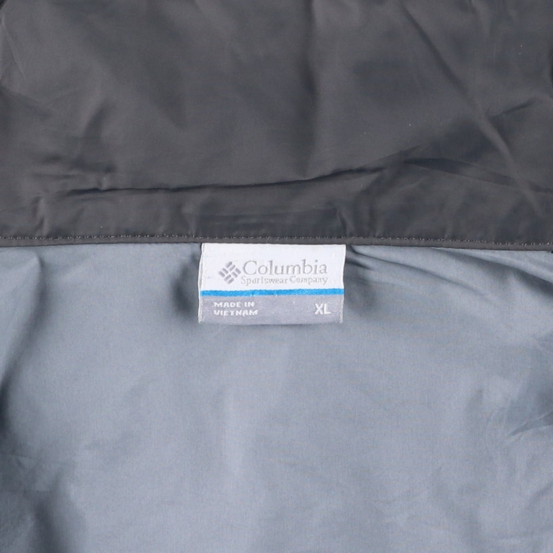 Columbia Nylon Jacket, Men's XL Nylon black type Vintage Second Hand