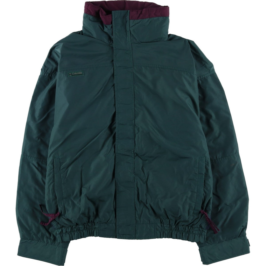 90'S Vintage Columbia Bugaboo Mountain Jacket, Shell Jacket, Men's Size L, White Tag Nylon green type Vintage Second Hand