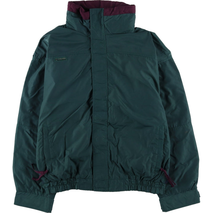 90'S Vintage Columbia Bugaboo Mountain Jacket, Shell Jacket, Men's Size L, White Tag Nylon green type Vintage Second Hand
