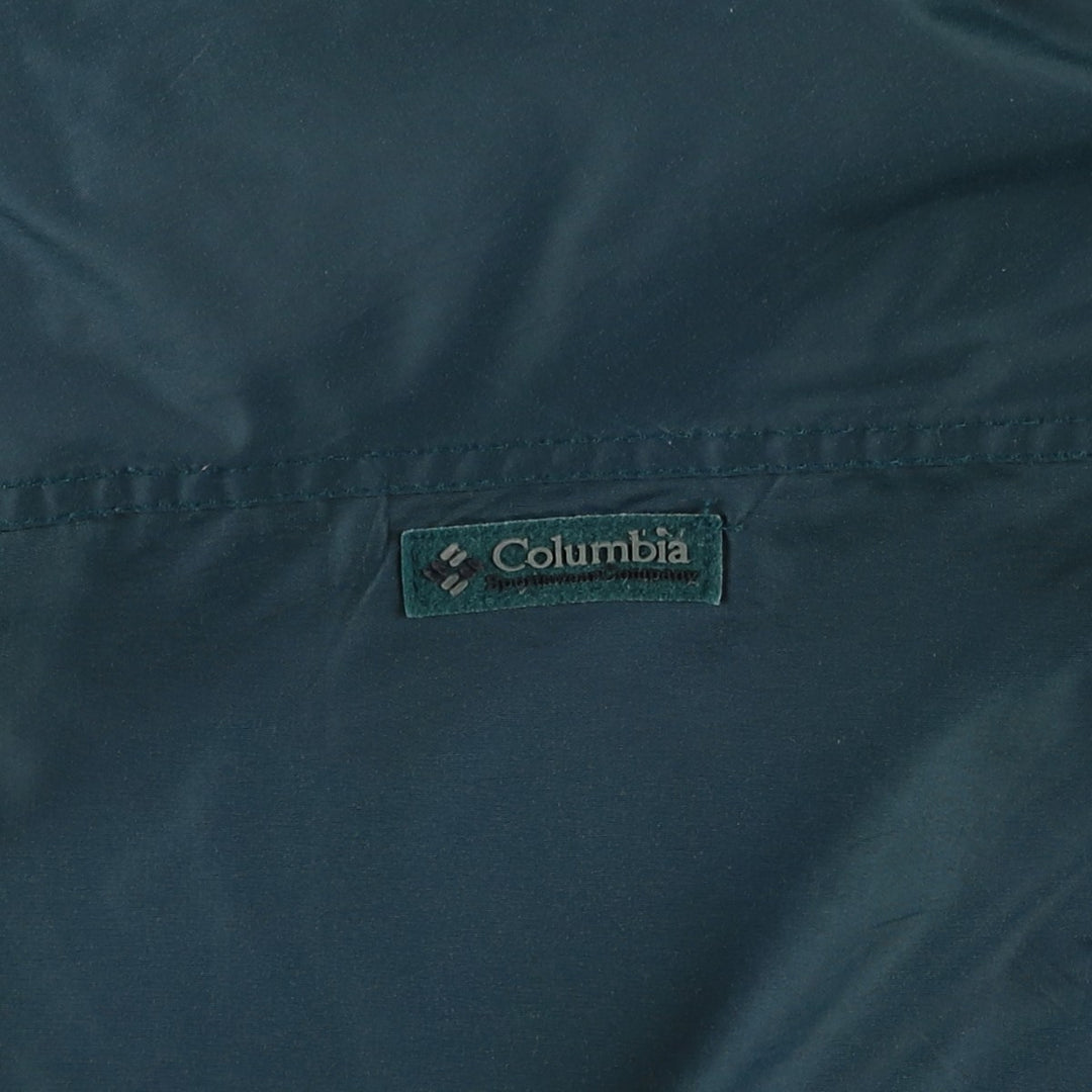 90'S Vintage Columbia Bugaboo Mountain Jacket, Shell Jacket, Men's Size L, White Tag Nylon green type Vintage Second Hand