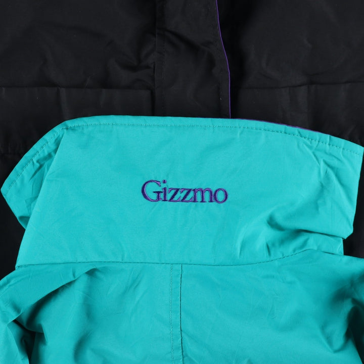 90'S Vintage Columbia GIZZMO Mountain Jacket, Shell Jacket, Men's Size L, White Tag, Size L Nylon black type Vintage Second Hand