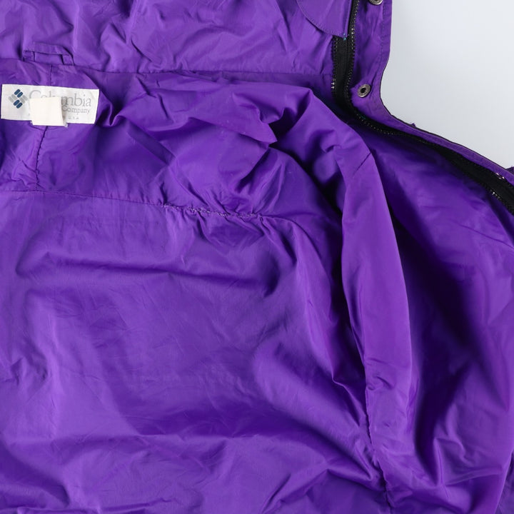 90'S Vintage Columbia GIZZMO Mountain Jacket, Shell Jacket, Men's Size L, White Tag, Size L Nylon black type Vintage Second Hand
