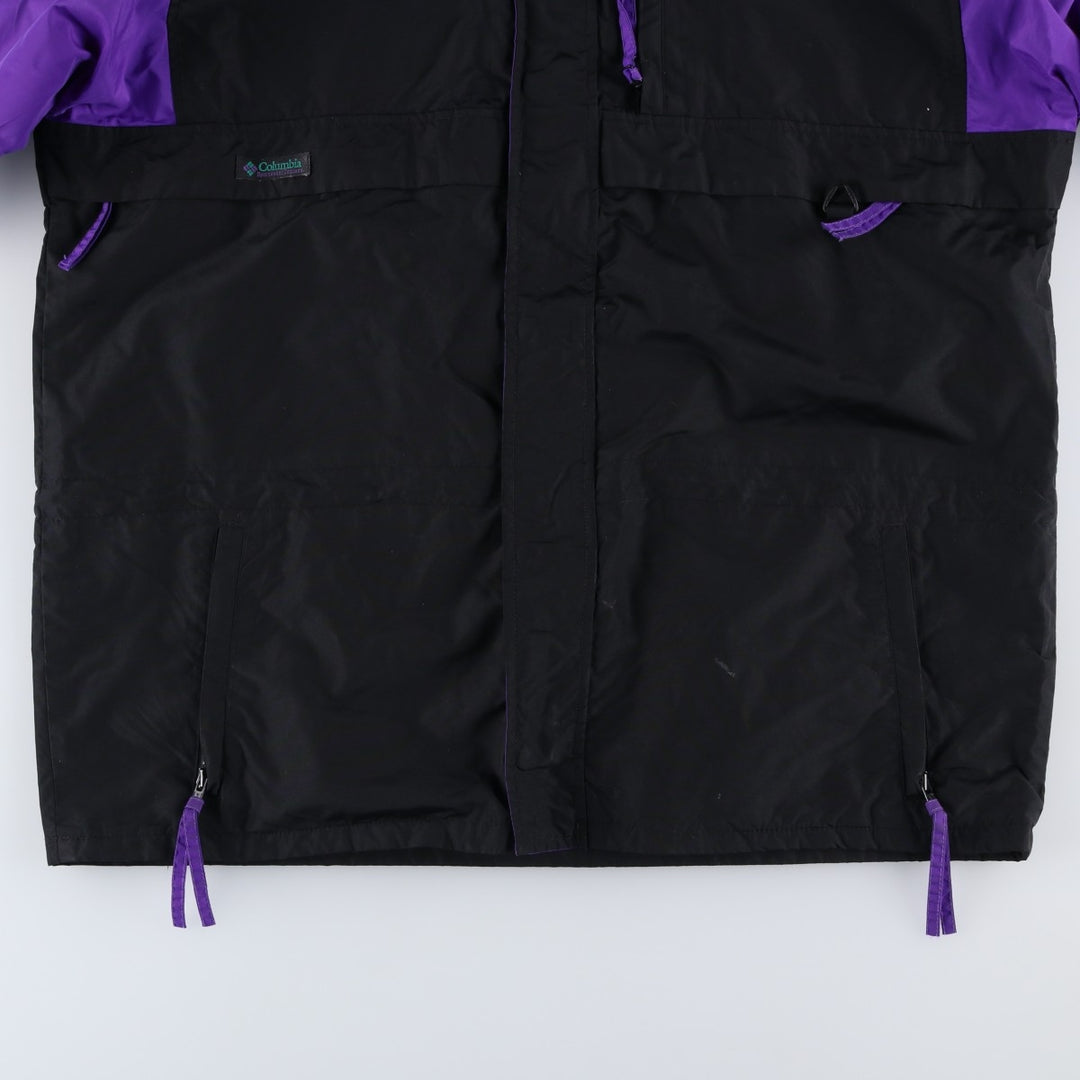 90'S Vintage Columbia GIZZMO Mountain Jacket, Shell Jacket, Men's Size L, White Tag, Size L Nylon black type Vintage Second Hand