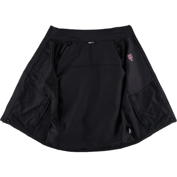 The North Face Softshell Jacket, Men's Size L polyester black type Vintage Second Hand