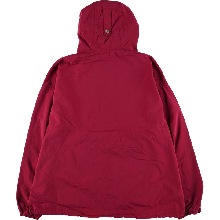 90s-00'S Columbia Anorak Parka Men's XL Nylon burgundy type Vintage Second Hand