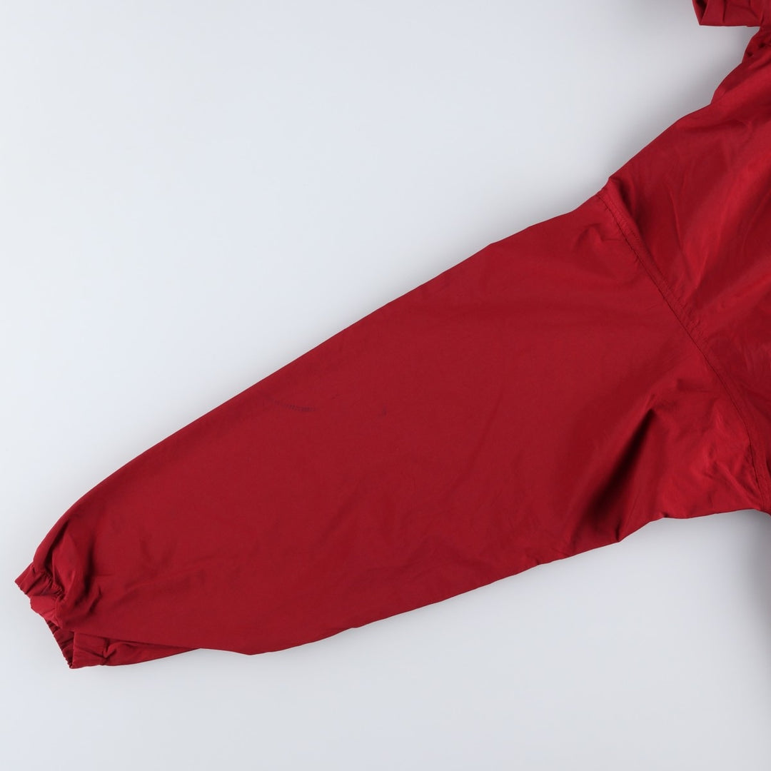 90s-00'S Columbia Anorak Parka Men's XL Nylon burgundy type Vintage Second Hand