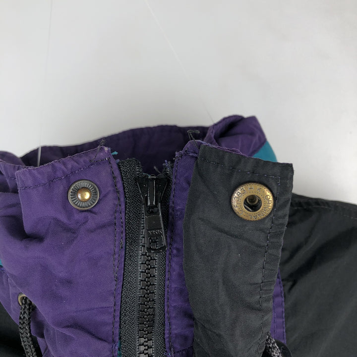 90'S Vintage Columbia Anorak Jacket with White Tag, Men's Size Medium unclear purple type Vintage Second Hand