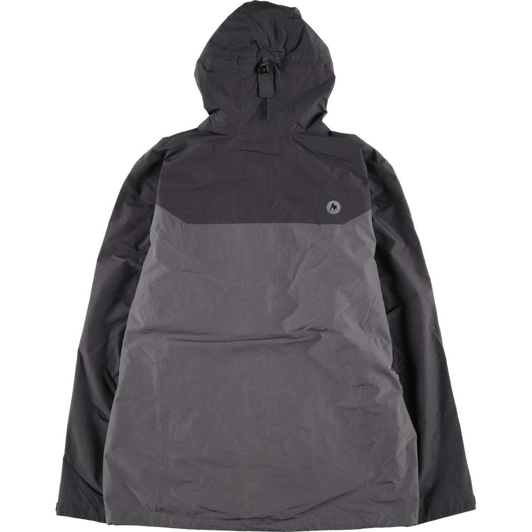 00'S Marmot Mountain Parka Shell Jacket Men's L size polyester gray type Vintage Second Hand