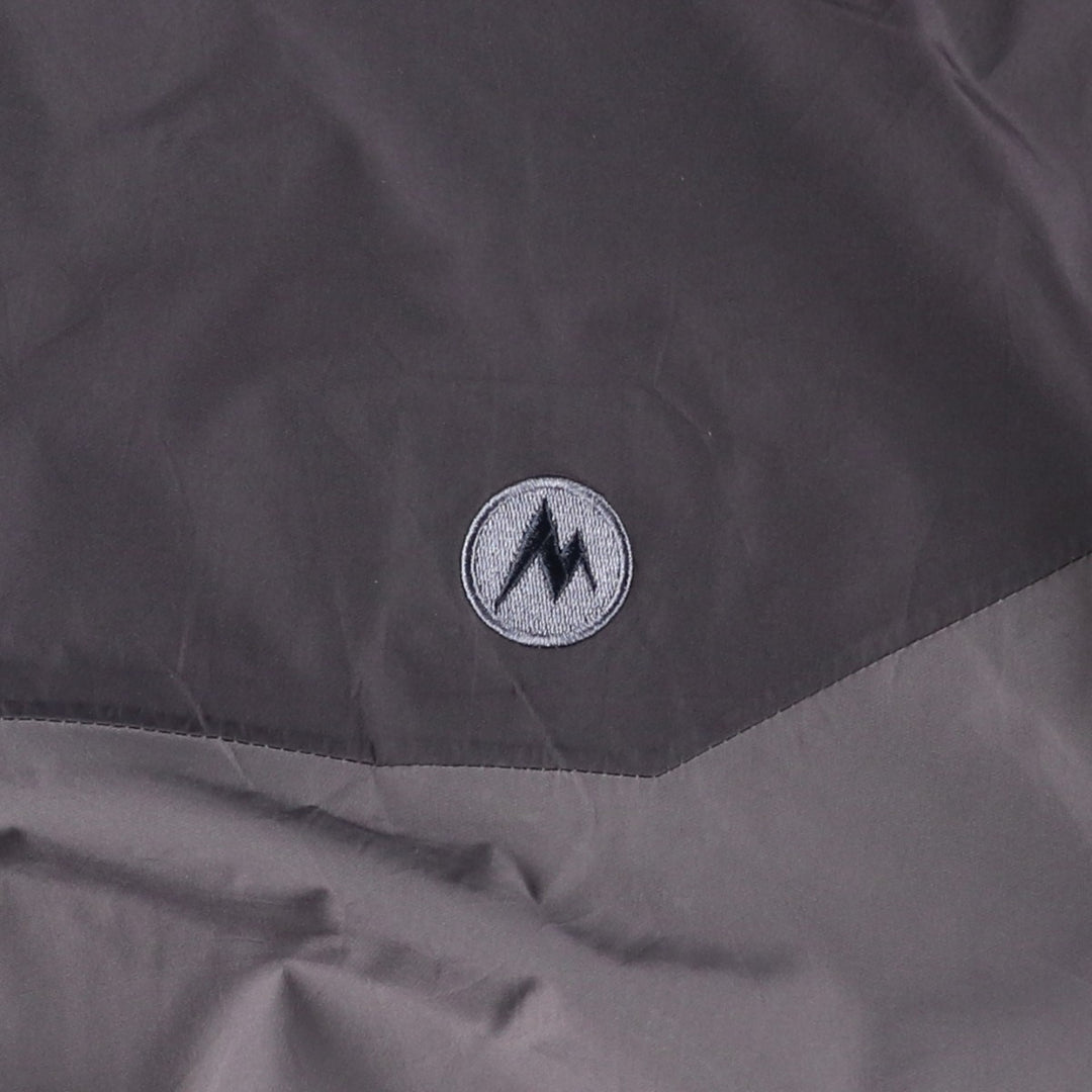 00'S Marmot Mountain Parka Shell Jacket Men's L size polyester gray type Vintage Second Hand