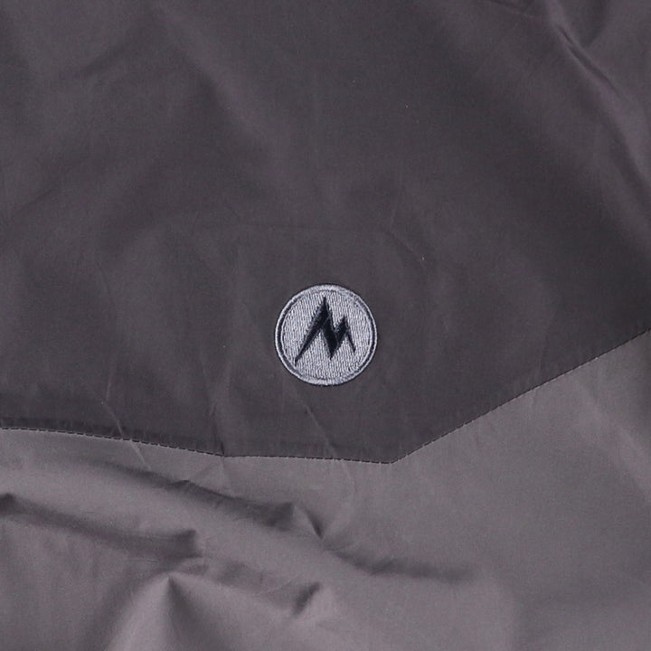 00'S Marmot Mountain Parka Shell Jacket Men's L size polyester gray type Vintage Second Hand
