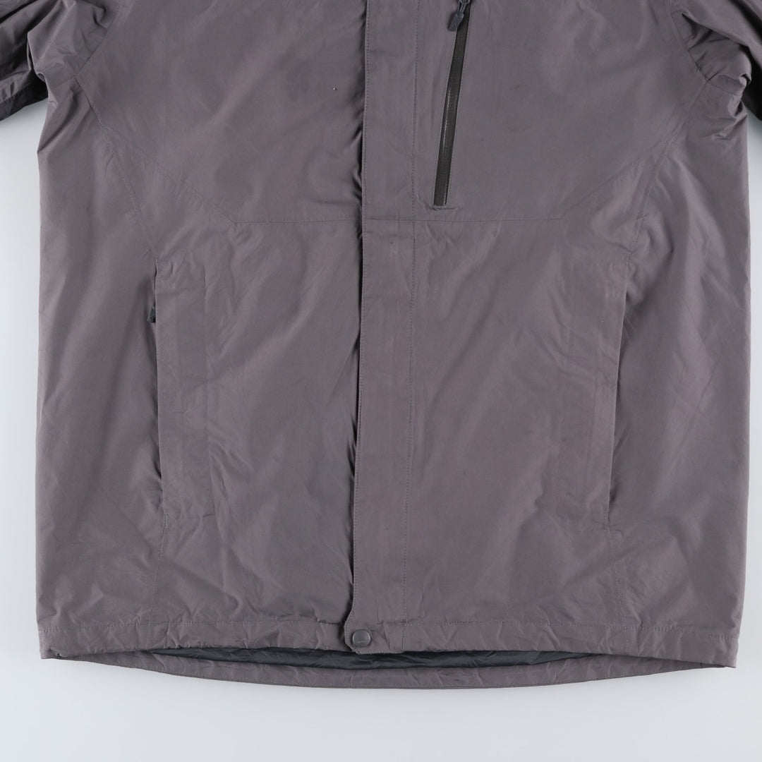 00'S Marmot Mountain Parka Shell Jacket Men's L size polyester gray type Vintage Second Hand