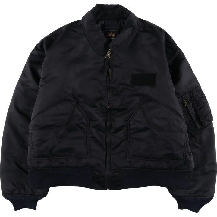 Civilian Alpha CWU-45 Nylon black type Vintage Second Hand