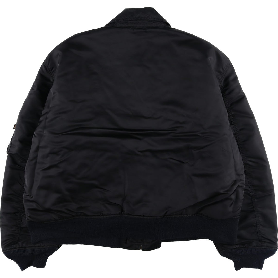 Civilian Alpha CWU-45 Nylon black type Vintage Second Hand