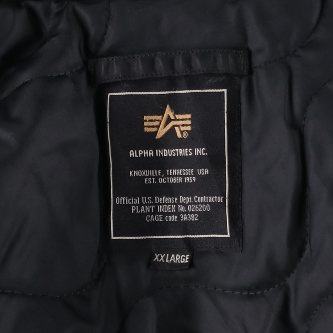 Civilian Alpha CWU-45 Nylon black type Vintage Second Hand