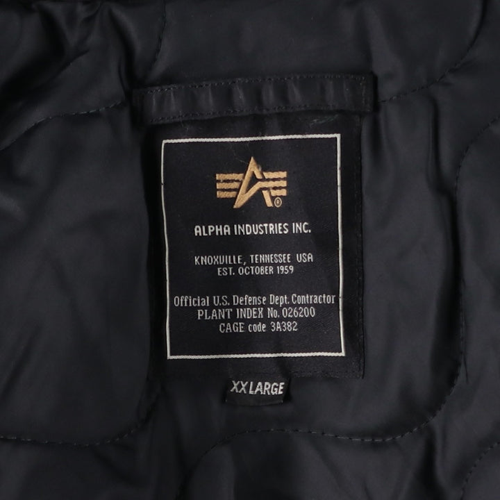 Civilian Alpha CWU-45 Nylon black type Vintage Second Hand