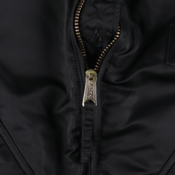 Civilian Alpha CWU-45 Nylon black type Vintage Second Hand