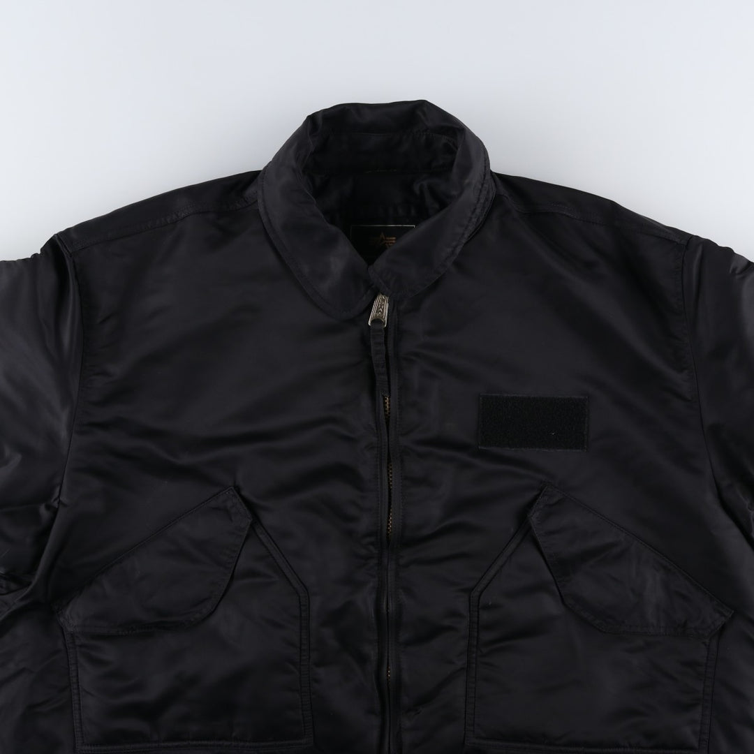 Civilian Alpha CWU-45 Nylon black type Vintage Second Hand