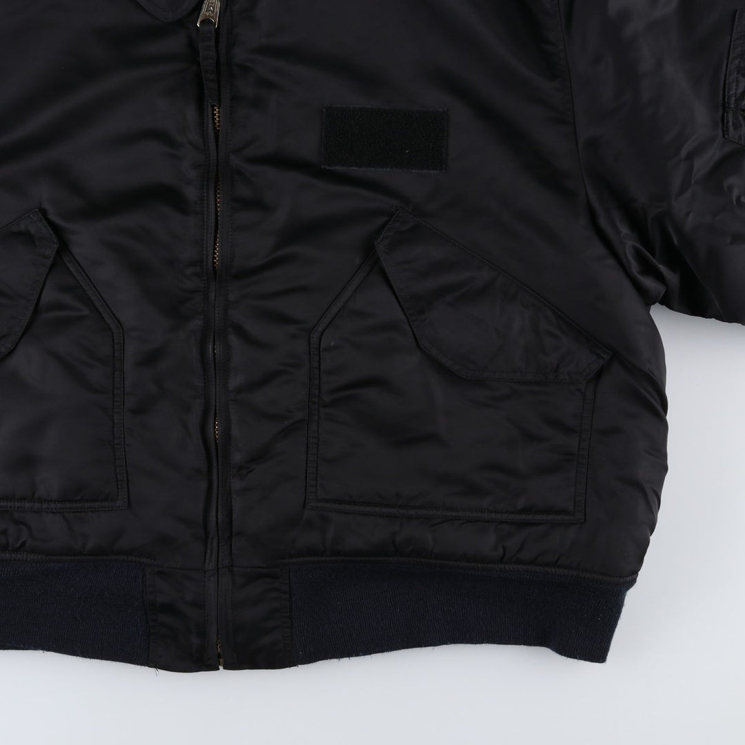 Civilian Alpha CWU-45 Nylon black type Vintage Second Hand
