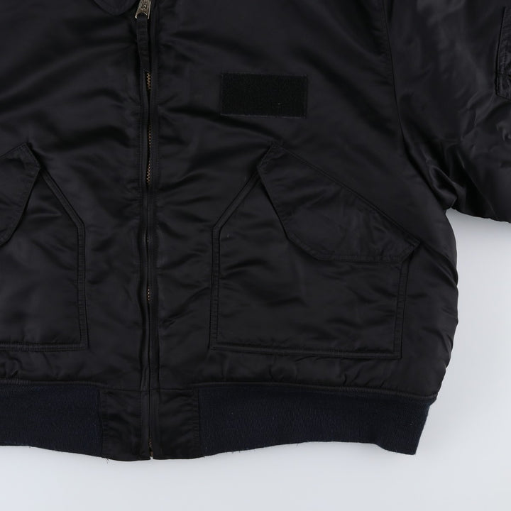 Civilian Alpha CWU-45 Nylon black type Vintage Second Hand