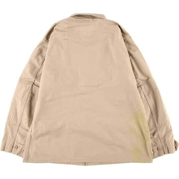 Civilian Ripstop PROPPER Military Combat Jacket, Men's Size L cotton Beige type Vintage Second Hand