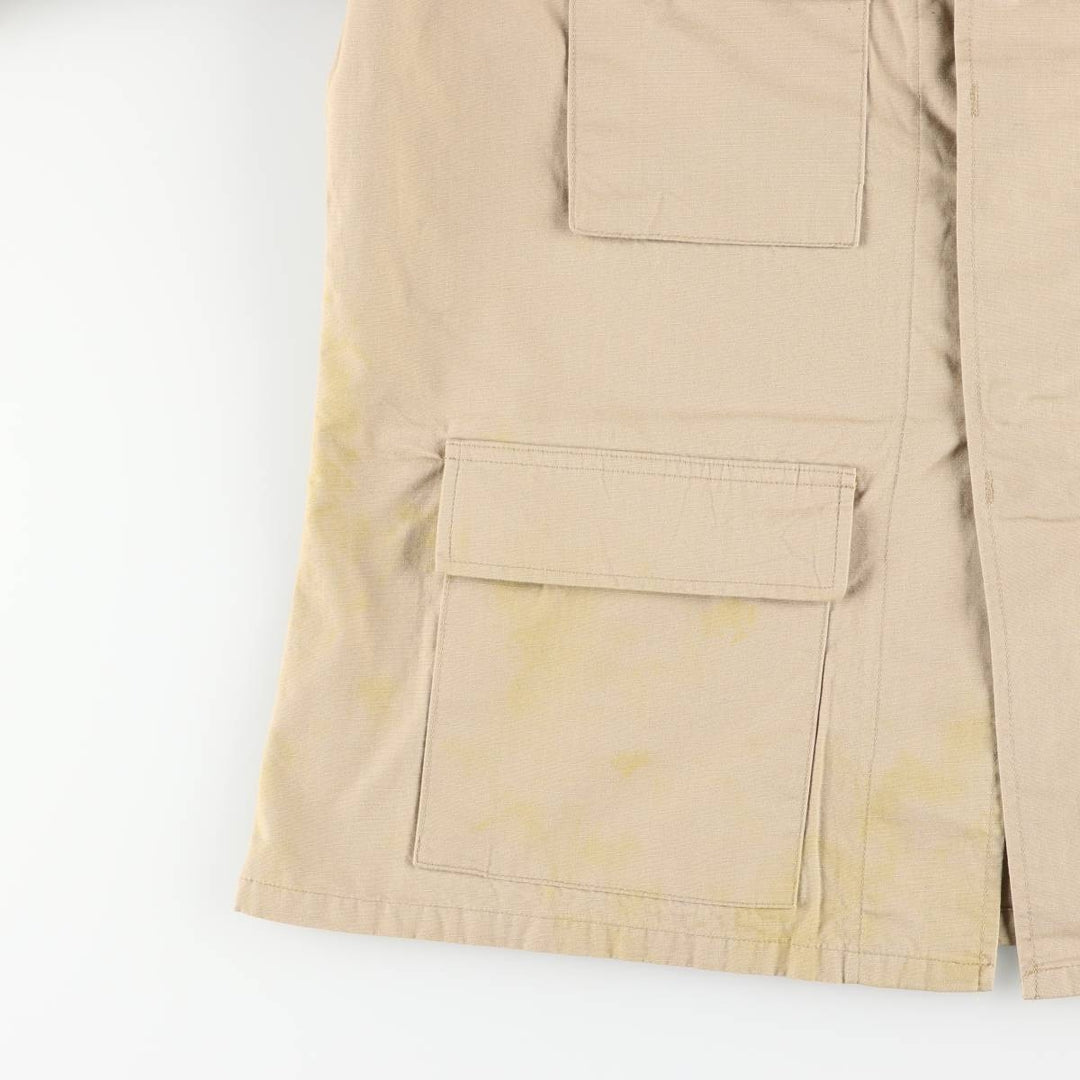 Civilian Ripstop PROPPER Military Combat Jacket, Men's Size L cotton Beige type Vintage Second Hand