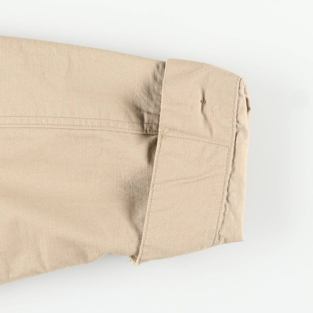 Civilian Ripstop PROPPER Military Combat Jacket, Men's Size L cotton Beige type Vintage Second Hand