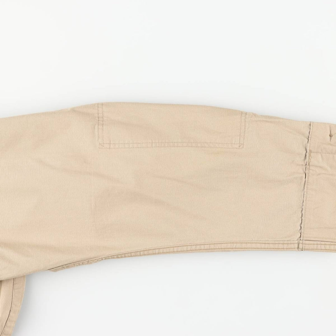 Civilian Ripstop PROPPER Military Combat Jacket, Men's Size L cotton Beige type Vintage Second Hand