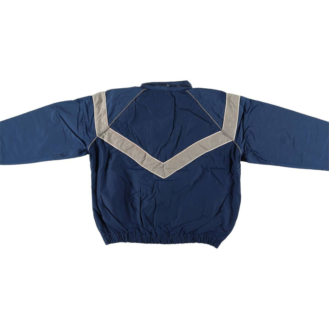 US Military SKILCRAFT PTU Training Jacket, Nylon Jacket, Men's Size L unclear navy blue type Vintage Second Hand