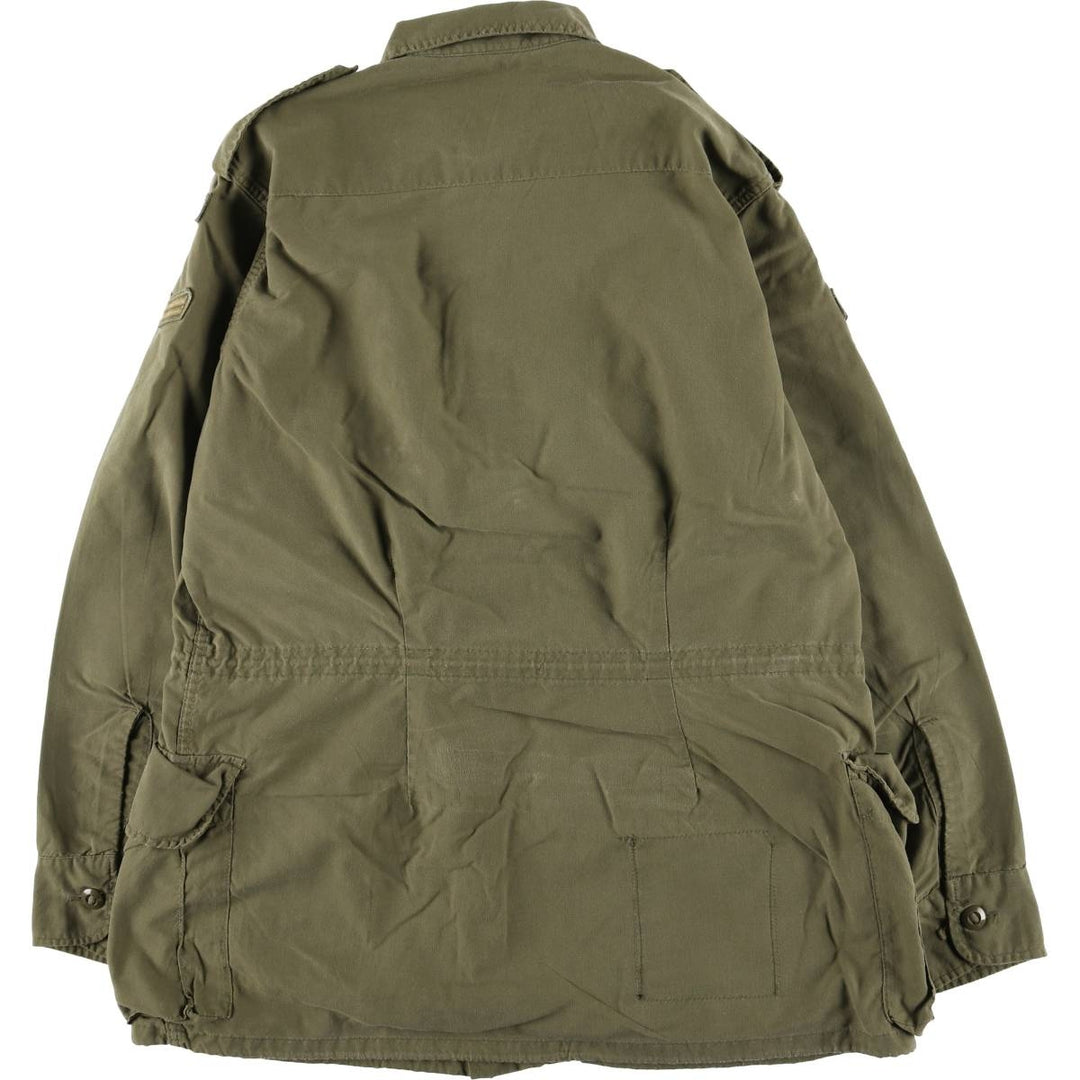Vintage 1980'S Canadian Army MK2 Military Combat Jacket 7542, Men's Size Medium unclear Khaki type Vintage Second Hand