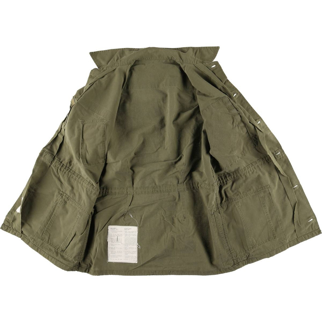 Vintage 1980'S Canadian Army MK2 Military Combat Jacket 7542, Men's Size Medium unclear Khaki type Vintage Second Hand