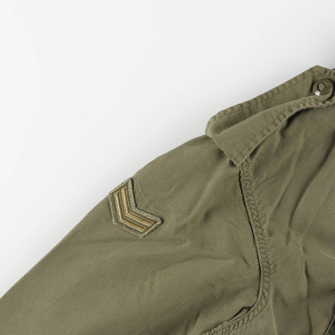 Vintage 1980'S Canadian Army MK2 Military Combat Jacket 7542, Men's Size Medium unclear Khaki type Vintage Second Hand
