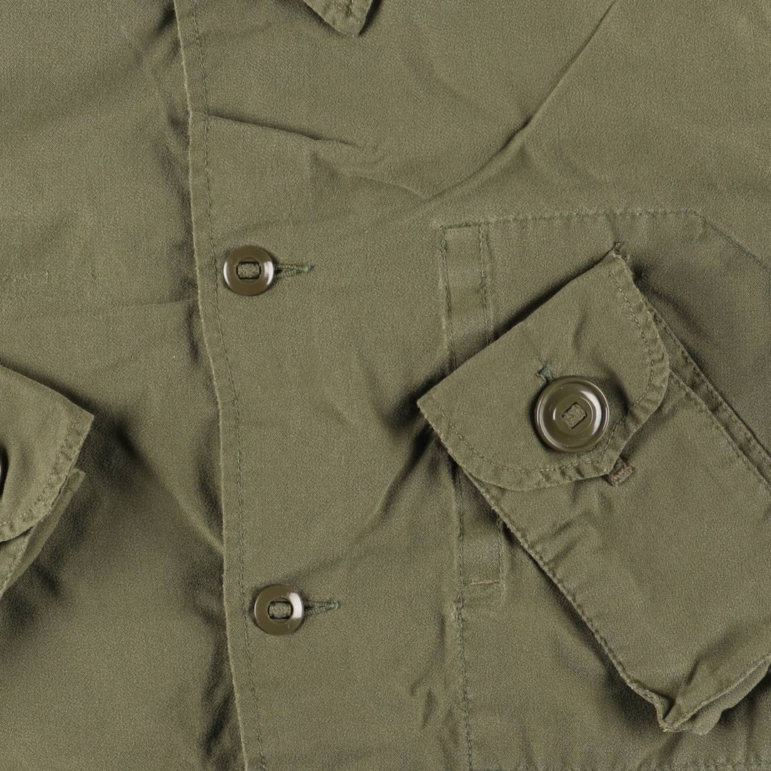 Vintage 1980'S Canadian Army MK2 Military Combat Jacket 7542, Men's Size Medium unclear Khaki type Vintage Second Hand