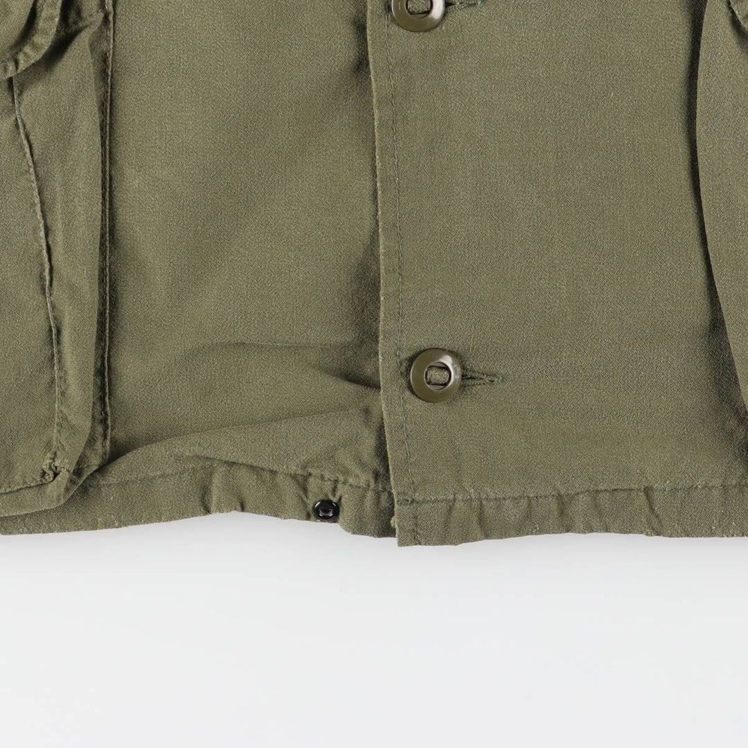 Vintage 1980'S Canadian Army MK2 Military Combat Jacket 7542, Men's Size Medium unclear Khaki type Vintage Second Hand