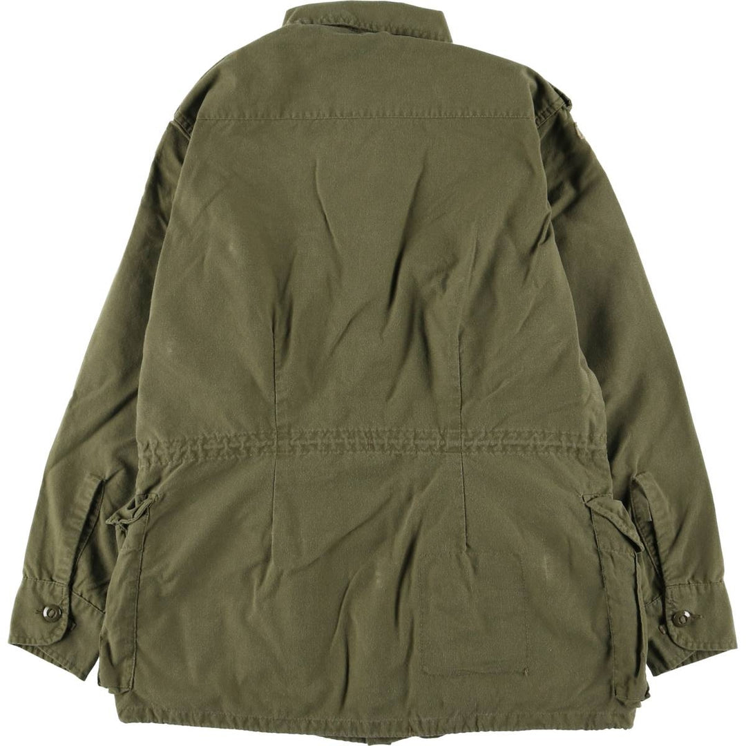 Vintage 1980'S Canadian Army MK2 Military Combat Jacket, Size 4 Regular Small, Men's Medium unclear Khaki type Vintage Second Hand