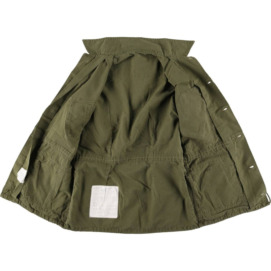 Vintage 1980'S Canadian Army MK2 Military Combat Jacket, Size 4 Regular Small, Men's Medium unclear Khaki type Vintage Second Hand