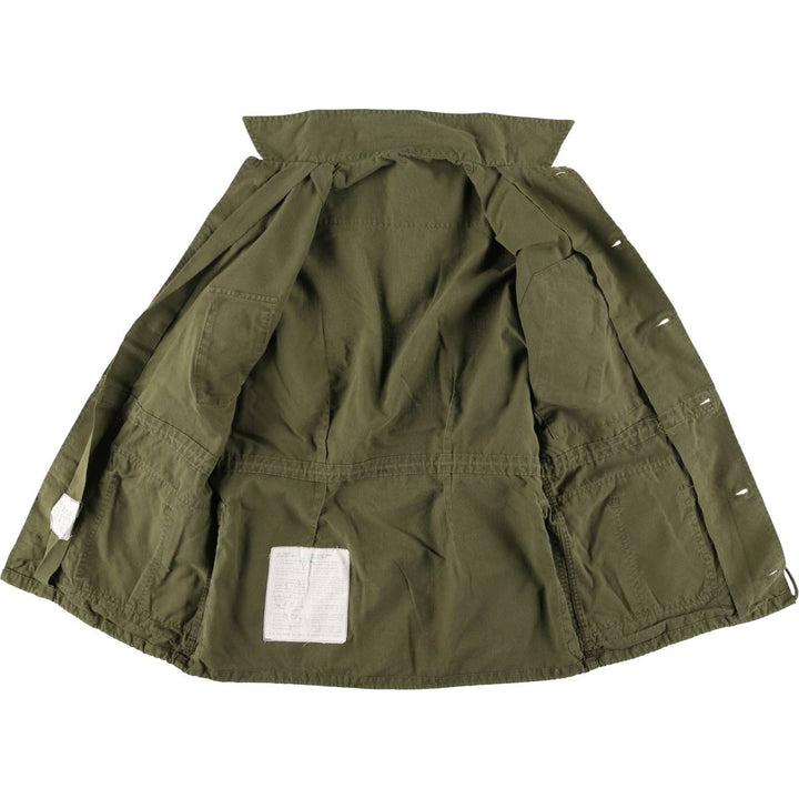Vintage 1980'S Canadian Army MK2 Military Combat Jacket, Size 4 Regular Small, Men's Medium unclear Khaki type Vintage Second Hand
