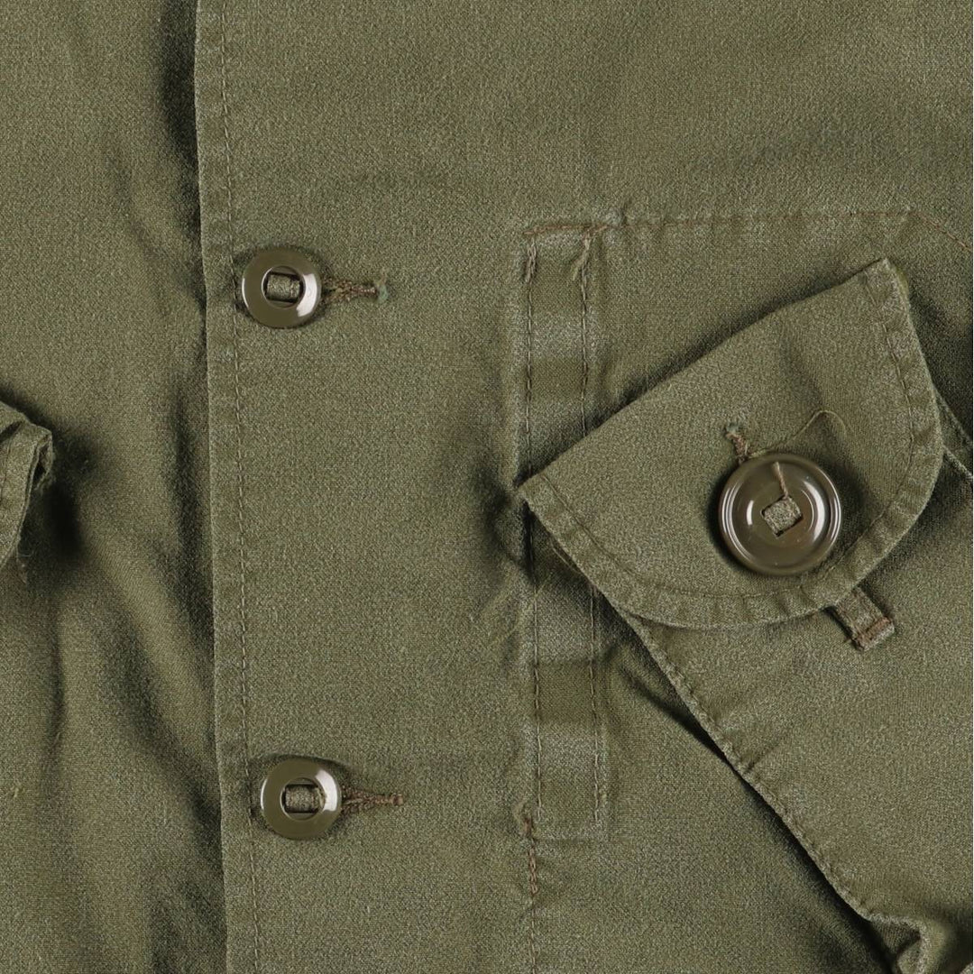 Vintage 1980'S Canadian Army MK2 Military Combat Jacket, Size 4 Regular Small, Men's Medium unclear Khaki type Vintage Second Hand