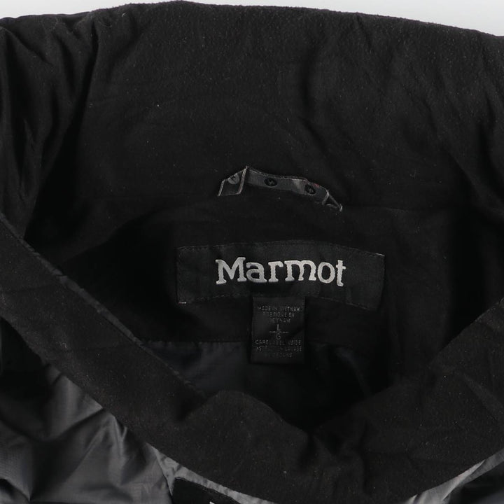 Marmot Padded Mountain Jacket, Shell Jacket, Puffer Jacket, Men's Size L Nylon black type Vintage Second Hand