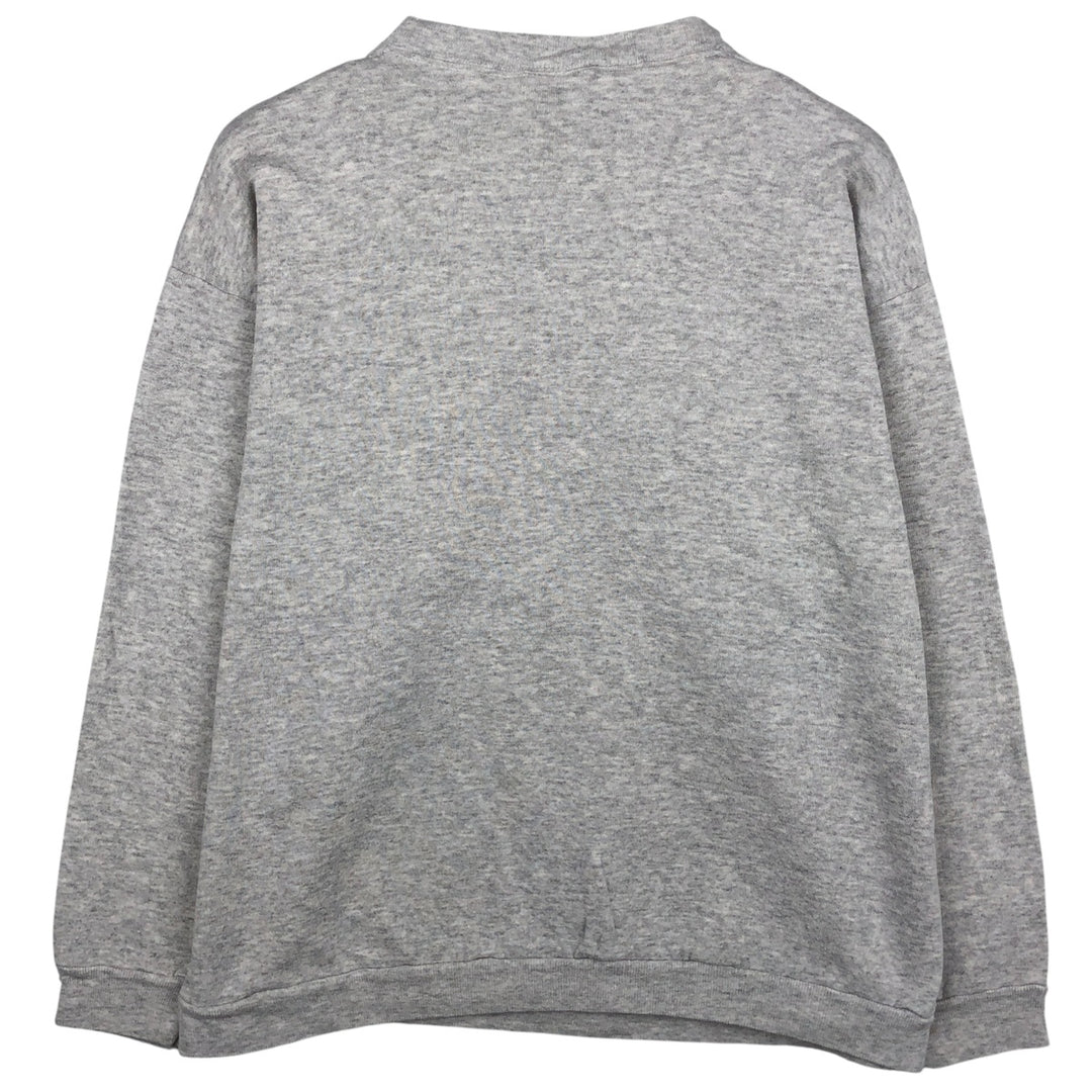 Vintage 1990'S TULTEX NFL Pittsburgh Steelers Print Sweatshirt, Made in USA, Men's Size L cotton gray type Vintage Second Hand