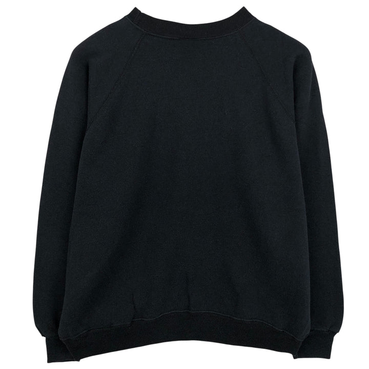 Vintage 90'S Hanes SPORT college sweatshirt, made in the USA, size L, men's cotton black type Vintage Second Hand