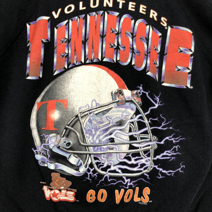 Vintage 90'S Hanes SPORT college sweatshirt, made in the USA, size L, men's cotton black type Vintage Second Hand