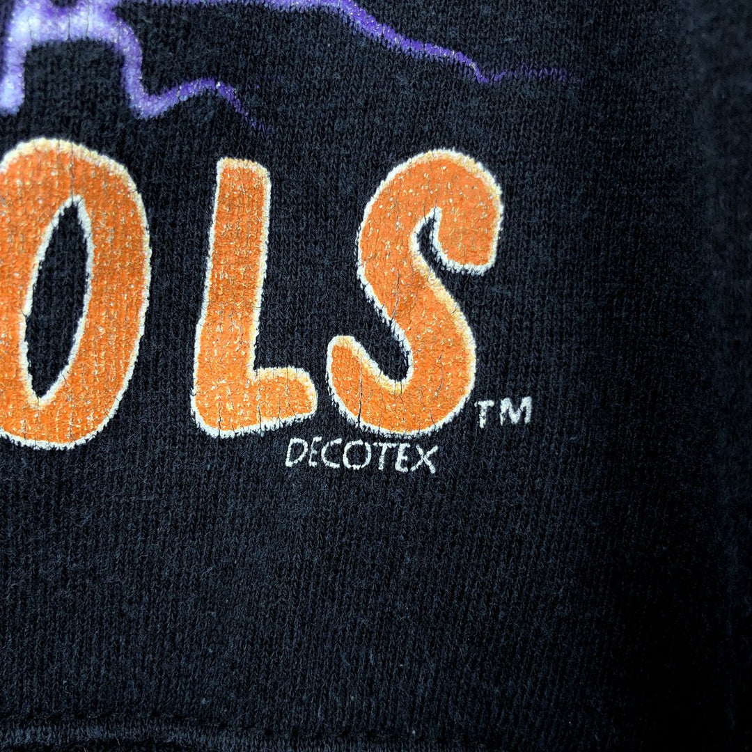 Vintage 90'S Hanes SPORT college sweatshirt, made in the USA, size L, men's cotton black type Vintage Second Hand