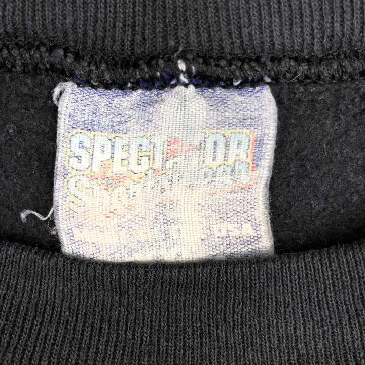 Vintage 90'S Spectator NFL Green Bay Packers Print Sweatshirt, Made in USA, Men's XXL cotton black type Vintage Second Hand