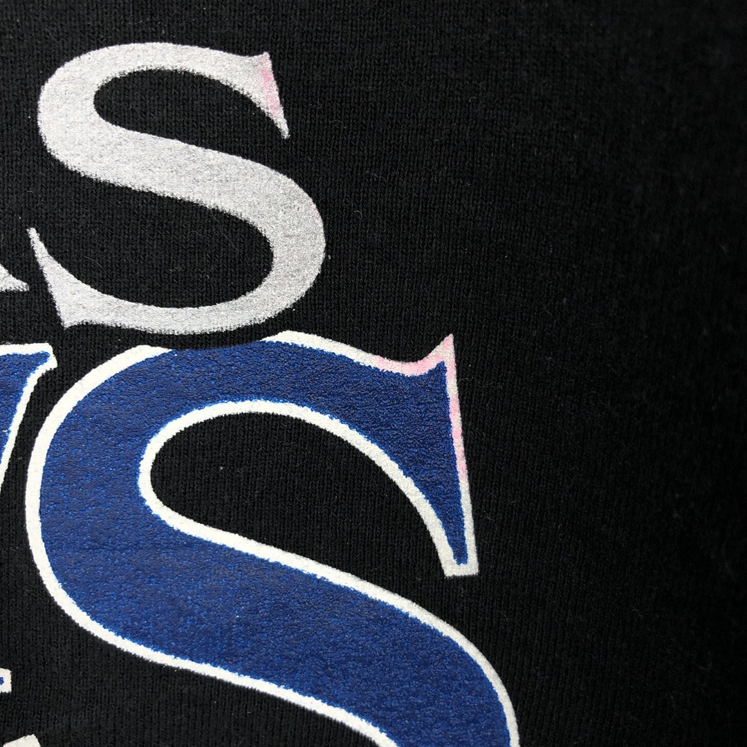 Vintage 90'S SALEM SPORTSWEAR NFL Dallas Cowboys Print Sweatshirt, Made in USA, Men's Size XL cotton black type Vintage Second Hand