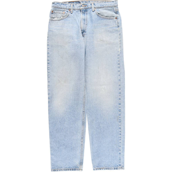 90s-00'S Vintage Levi's 550 Relaxed Fit Tapered Denim Pants, Men's Size 33 cotton blue type Vintage Second Hand