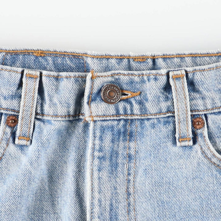 90s-00'S Vintage Levi's 550 Relaxed Fit Tapered Denim Pants, Men's Size 33 cotton blue type Vintage Second Hand