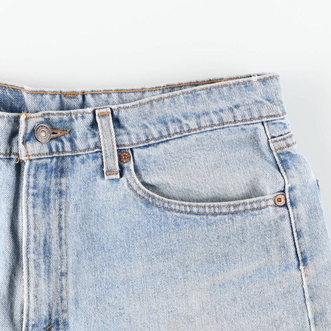 90s-00'S Vintage Levi's 550 Relaxed Fit Tapered Denim Pants, Men's Size 33 cotton blue type Vintage Second Hand