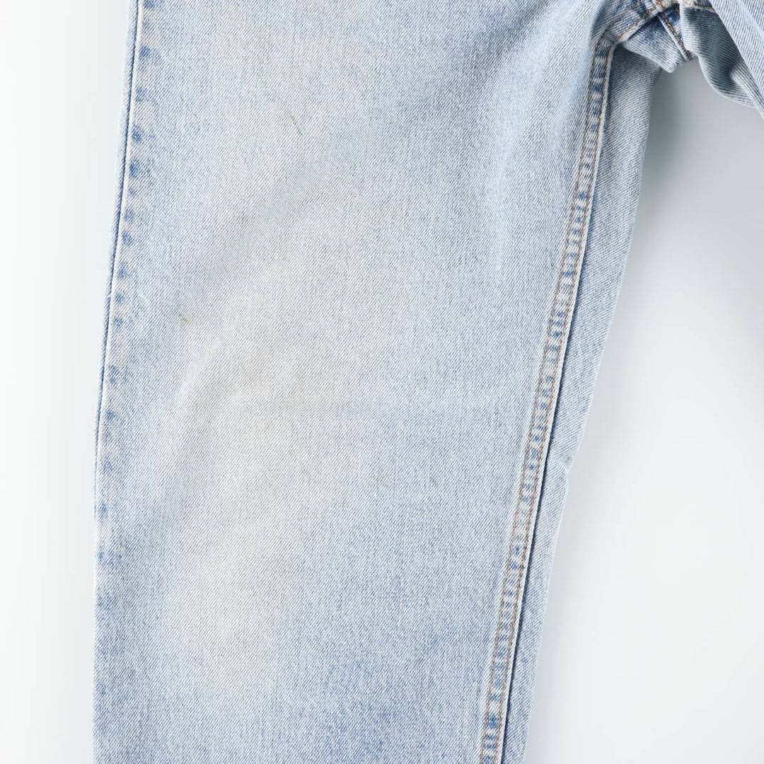 90s-00'S Vintage Levi's 550 Relaxed Fit Tapered Denim Pants, Men's Size 33 cotton blue type Vintage Second Hand