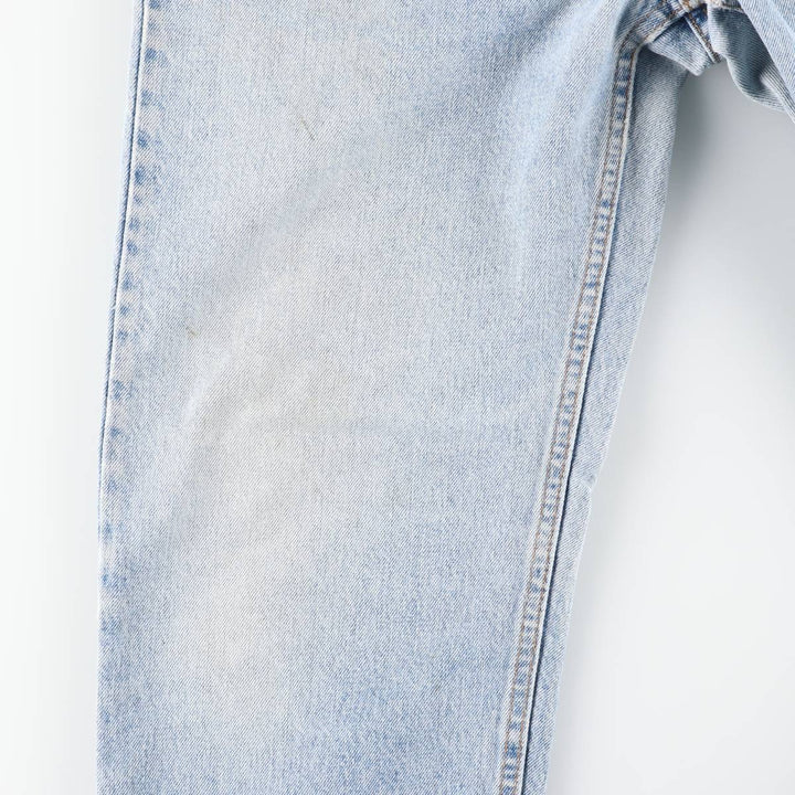 90s-00'S Vintage Levi's 550 Relaxed Fit Tapered Denim Pants, Men's Size 33 cotton blue type Vintage Second Hand